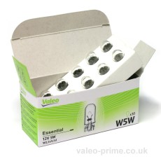 Valeo WY5W Bulb Essential P/N 32213 - 10 Pack