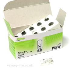 Valeo WY5W Bulb Essential P/N 32213 - 10 Pack