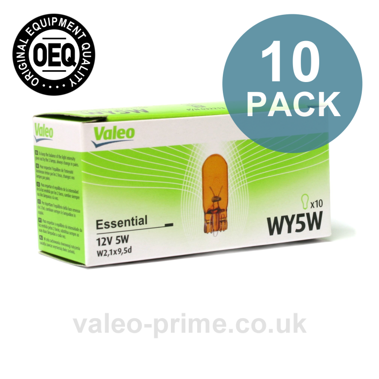 Valeo P21/4W Bulb Essential P/N 32205 - 10 Pack
