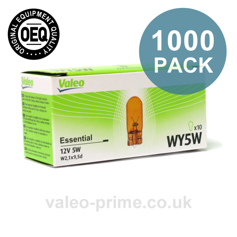 Valeo P21/4W Bulb Essential P/N 32205 - 1000 Pack