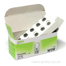 Valeo W5W Bulb Essential 32211 - 10 Pack